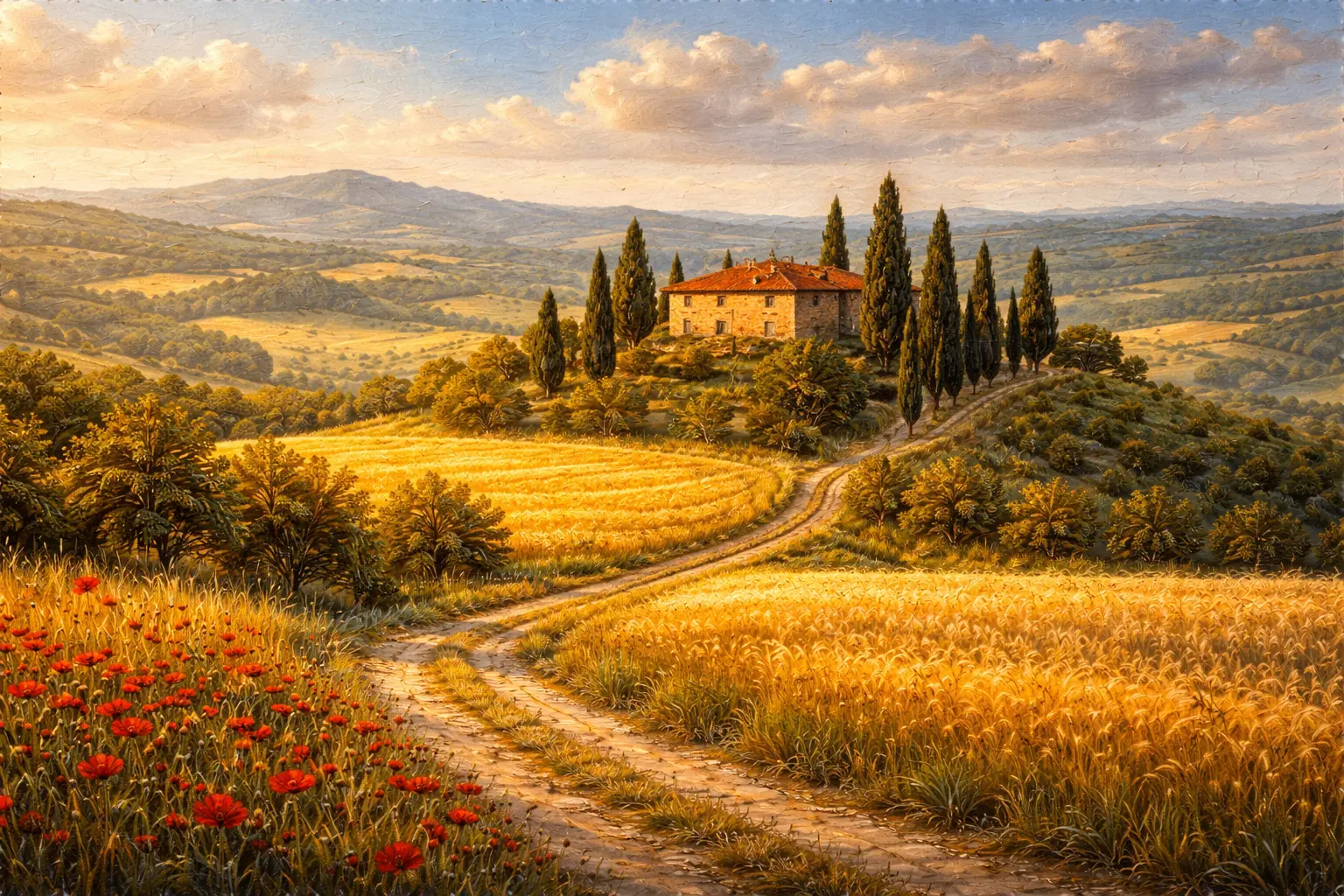 oil paint image converter example